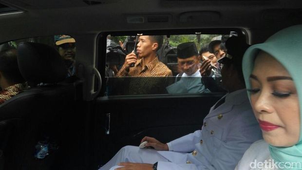 Sandiaga Uno bersama istri