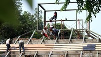 Setelah pembongkaran pada tahun 2013, Masjid Amir Hamzah beroperasi di basement sebagai tempat sementara hingga kini. Akhirnya, mulai dibangun kembali dengan posisi yang berada di dekat pintu masuk TIM.