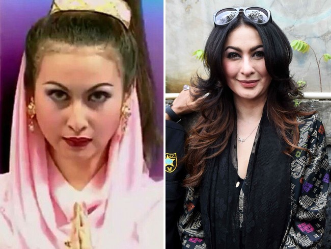 Di akhir 1997, pemirsa TV Indonesia mendapat suguhan sinetron komedi ‘Jinny Oh Jinny’. Nah, salah satu bintang utamanya adalah Diana Pungky yang memerankan tokoh sang jin cantik bernama Jinny. Dua dekade berlalu, seperti apa ya penampilan Diana sekarang? Foto: Ist, Instagram