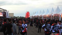 Ada beberapa booth yang tersedia disanaj, salah satunya booth donor darah untuk kegiatan sosial. 
