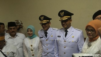 Keduanya tampak sudah siap menyambut hari besarnya. Foto: Arief Ikhsanudin/detikcom