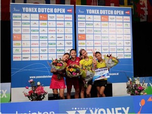 Rizki/Della Juara di Belanda