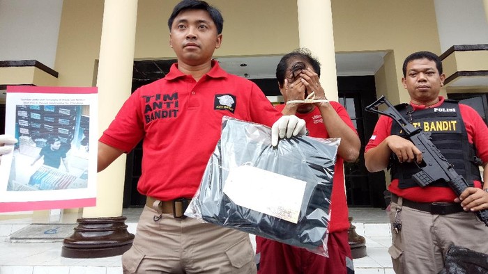 Aksinya Terekam CCTV, Pencuri Baju di Mal ini Diamankan