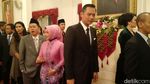 Foto: AHY dan Sylviana Hadiri Pelantikan Anies-Sandi