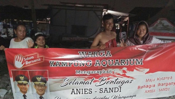 Warga Kampung Akuarium akan Datangi Istana dan Balai Kota