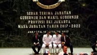 Mantan Gubernur DKI, Djarot Saiful Hidayat tidak menghadiri sertijab karena sedang liburan ke Labuan Bajo (Foto: Muhammad Fida Ul Haq/detikcom)