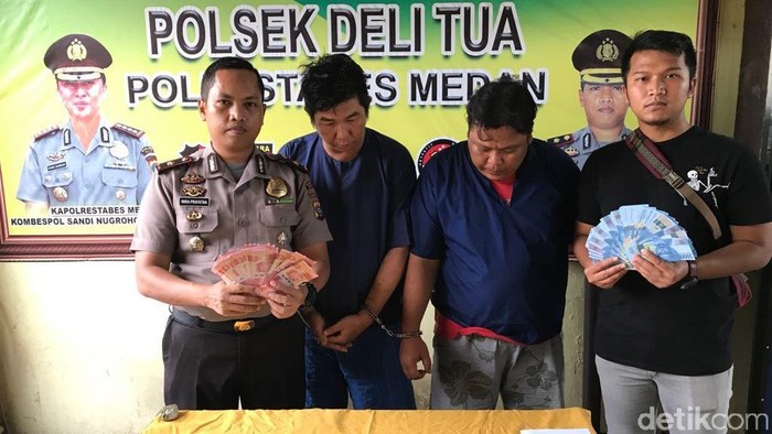 Polisi Tangkap Residivis Pengedar Uang Palsu di Medan