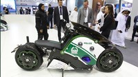 Khalid mengatakan kenapa pihak kepolisian membutuhkan electrical vertical takeoff and landing (e-VTOL) semacam S3 Hoverbike, ia mengatakan bahwa kendaraan tersebut lebih mudah untuk menjangkau daerah terpencil yang tidak bisa dilewati kendaraan pada umumnya, dengan target 2020 jumlahnya lebih banyak dari sekarang dan mulai beroperasi di Dubai.  Foto: Twitter Polisi Dubai