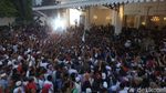 Dari Udara, Begini Suasana Penyambutan Anies-Sandi di Balai Kota