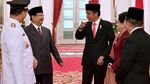 Momen Prabowo Hormat ke Jokowi Usai Pelantikan Anies-Sandi