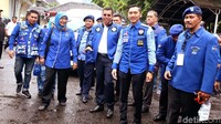 Pendaftaran dilakukan oleh Ketua Badan Pemenangan Pemilu (Bappilu) Edhie Baskoro (Ibas), Sekjen Hinca Panjaitan dan sejumlah pimpinan DPP partai.