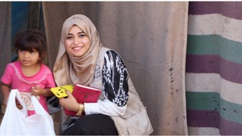 Ali Bkheet, Presiden Klub Media Sosial Palestina, memperkirakan bahwa sekitar 50% warga Gaza memiliki Facebook namun untuk Instagram dan Twitter masih kecil. (Foto: Instagram/fatma_mosabah)