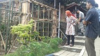Lokasi bangunan liar itu berada di samping terminal Ciboleger, Lebak. Lokasinya tak jauh dari akses masuk menuju perkampungan baduy/Istimewa