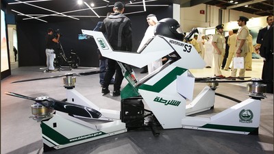 Motor Terbang Polisi Dubai