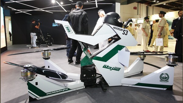Motor Terbang Polisi Dubai
