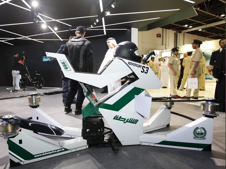 Motor Terbang Polisi Dubai