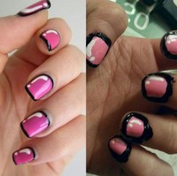 Pengaplikasikan kuteks yang kurang rapi bisa membuat tampilan jari jadi aneh seperti ini.  Foto: ist