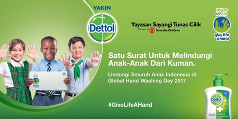 Letter for Life Kampanye Cuci Tangan  dengan Sabun