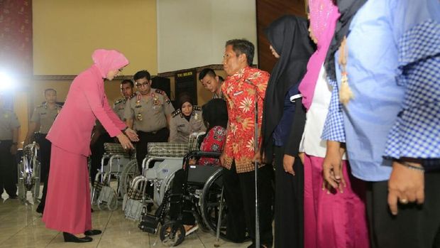 Kegiatan ini dalam rangka  Hari Kesatuan Gerak Bhayangkari 