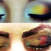 Kalau memang tak punya kemampuan makeup dan produk yang tepat sebaiknya jangan mencoba konsep atau teknik yang terlalu berat. Foto: ist