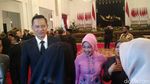 Foto: AHY dan Sylviana Hadiri Pelantikan Anies-Sandi