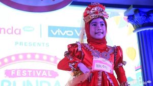 Parade Gaya Peserta Hijab Hunt Kids