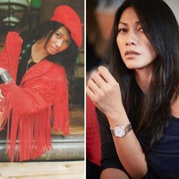 Anggun C. Sasmi dikenal sebagai salah satu penyanyi yang go international. Pada masa mudanya Anggun terkesan cuek dalam penampilannya. Namun di usia 43 tahun ini ia berhasil menjaga tubuhnya selalu tetap ideal. Foto: Ist, Instagram