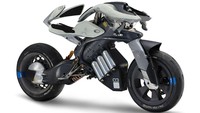 Motobot versi 2.0 merupakan penyempurnaan dari Motobot yang sudah diperkenalkan Yamaha 2 tahun lalu di event yang sama. Foto: Pool