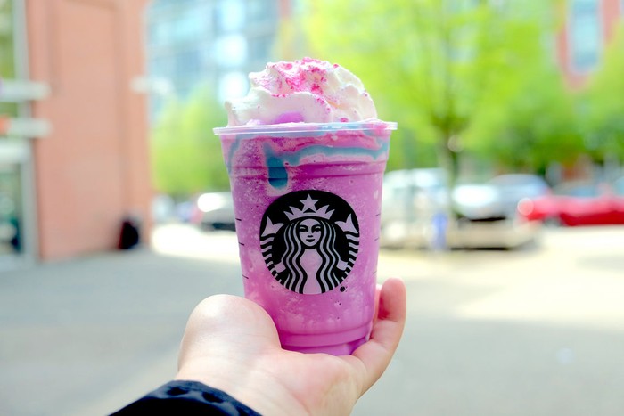 Hasil gambar untuk Resep Unicorn Frappuccino Ala Starbucks Kekinian