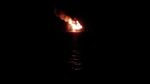 Anjungan Minyak di Danau Pontchartrain Meledak