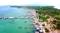 Pulau Benan adalah salah satu tujuan wisata bahari di di Provinsi Kepri. Waktu tempuhnya sekitar 90 menit dari Tanjungpinang, ibu kota Kepri. Dok. PT PLN.