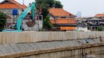 Foto: Penampakan Terkini Normalisasi Sungai Ciliwung di Bukit Duri