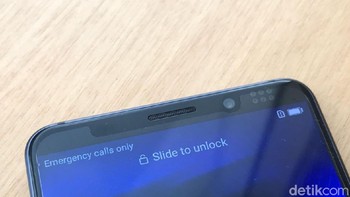 Kamera depannya dibekali 8 MP. (Foto: detikINET/Adi Fida Rahman)