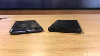 Kedua ponsel ini ditenagai prosesor Kirin 970. (Foto: detikINET/Adi Fida Rahman)