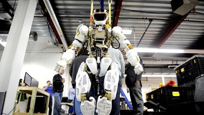 Robot Humanoid Penjelajah Angkasa