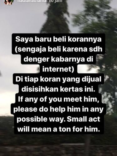 Salah satu komentar warganet di media sosial