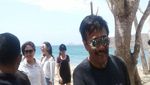 Foto: Saat Djarot Berpose dengan Komodo