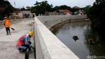 Foto: Penampakan Terkini Normalisasi Sungai Ciliwung di Bukit Duri