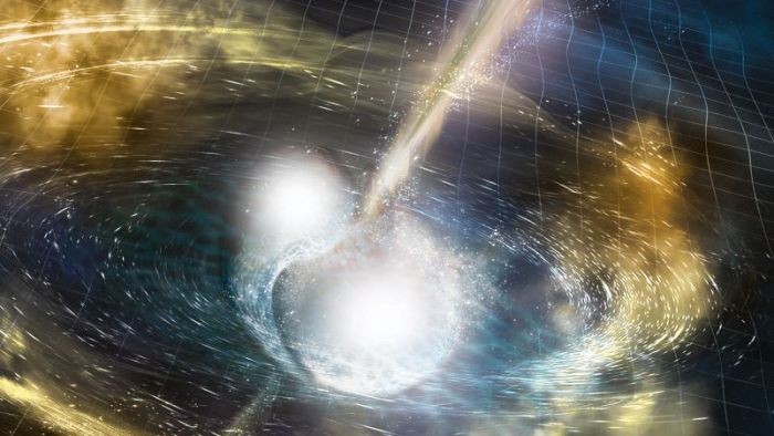Gelombang Gravitasi Ungkap Terjadinya Tabrakan Bintang