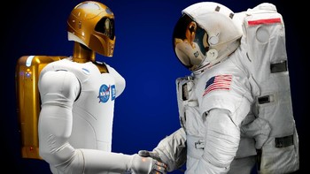 Bekerja sama dengan Defense Advanced Research Projects Agency (DARPA), Robonaut 2 dapat menggantikan posisi astronot di stasiun luar angkasa. (Foto: Internet)
