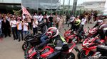 Marquez-Pedrosa Kampanye Safety Riding di Tangerang