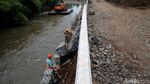 Foto: Penampakan Terkini Normalisasi Sungai Ciliwung di Bukit Duri