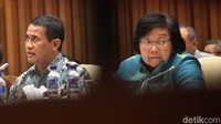Rapat kerja membahas anggaran dan program kerja Kementerian Lingkungan Hidup dan Kehutanan serta Kementerian Pertanian.