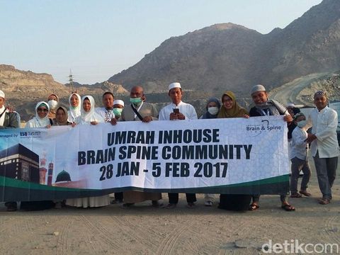 Ini salah satu kegiatan komunitas Brain and Spine/