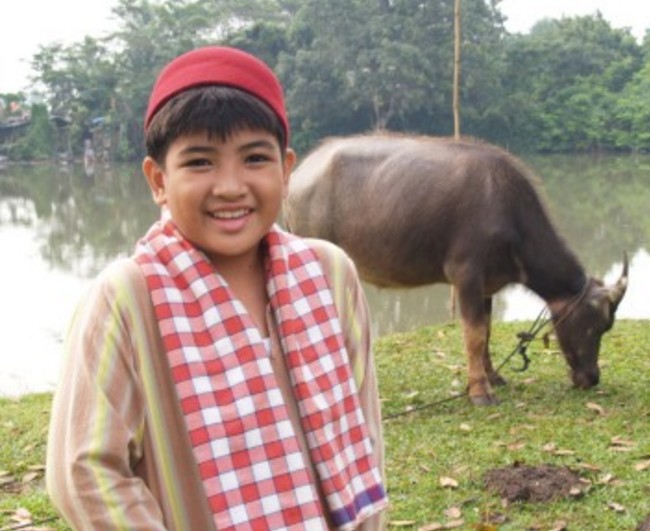 Saat memerankan sebagai Entong, pemilik nama Fachri Muhammad ini masih berusia sembilan tahun. Foto: Istimewa