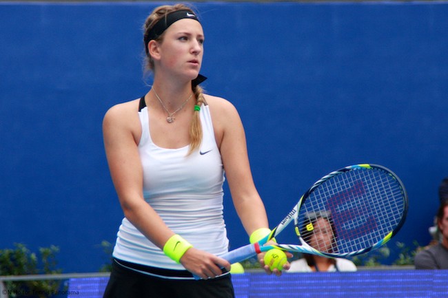 Victoria Azarenka, petenis asal Belarusia yang pernah bertengger di posisi nomor satu  WTA. Ia telah memenangkan gelar Grand Slam tunggal serta mendali emas diajang Olimpiade 2012. Foto: Istimewa