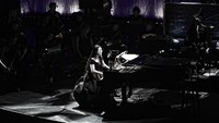 Orkestra membuat penampilan Evanescence begitu berbeda. Foto: Ethan Miller/Getty Images