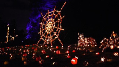 Foto: 7.000 Labu Bercahaya di Perayaan Halloween