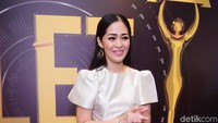 Senyuman Gracia Indri. Foto: Gracia Indri (Noel/detikHOT)