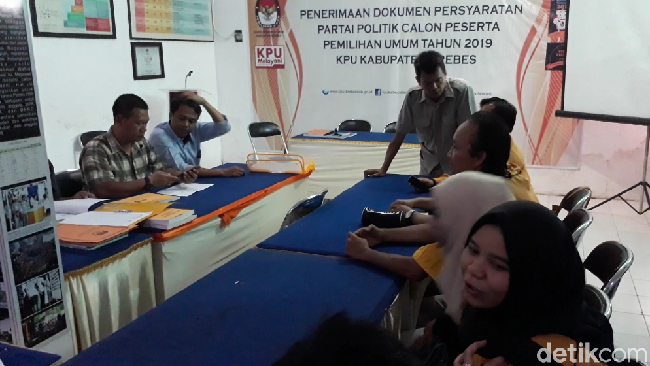 KPU Kabupaten Brebes Tolak Pendaftaran Parsindo